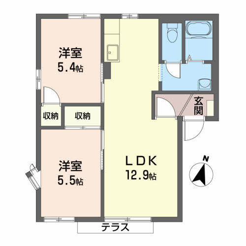 フレグランス白石坂Ｂ 102号-16
