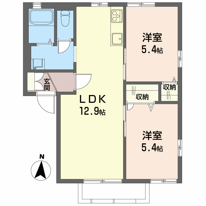 ヤマトハイツⅡＢ101-2