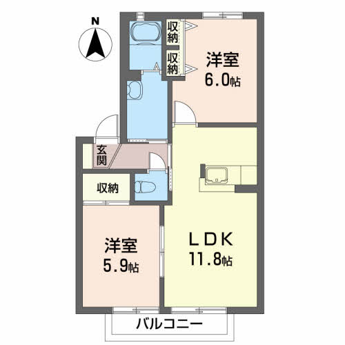 グランセルコーバ桜木B 102号-16