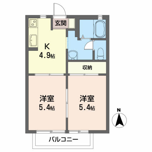 レジデンス岡ノ城 201号-16