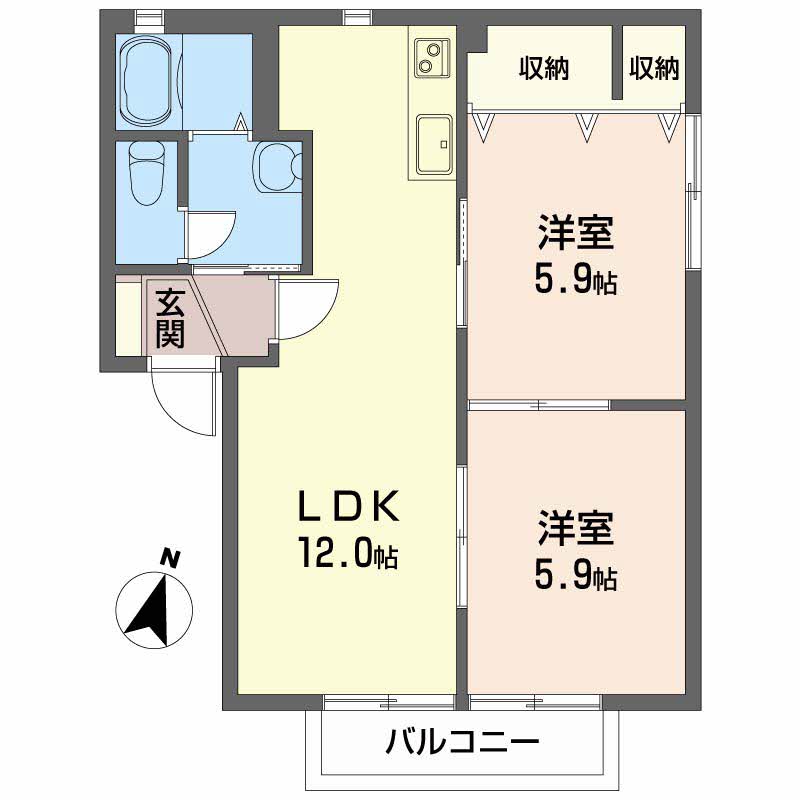 サンテラスＡ 202号-7