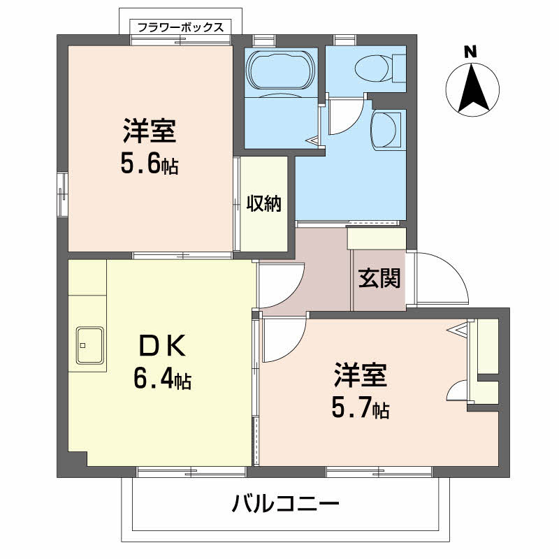 グランディーナ開成Ⅰ101-2