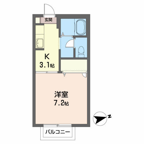 フラットＫⅡ203-2