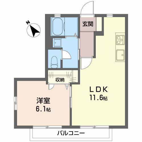 プレジオ石堂　Ｂ101-2