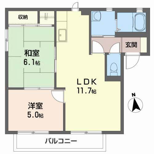 さくら館 A 201号-16