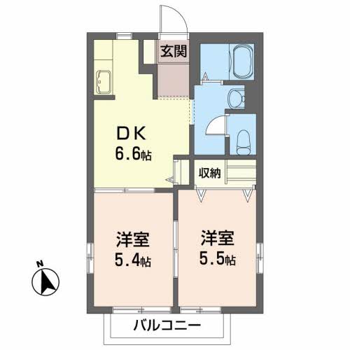 フラッツ渡辺202-2