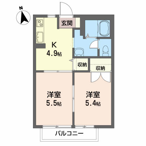 ＷＡＧＡＴＵＭＡコーポ　Ａ 102号-16