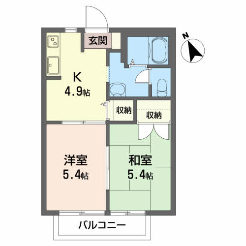 ＷＡＧＡＴＵＭＡコーポ　Ｂ202-2