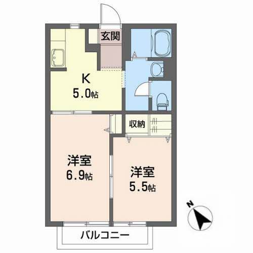 ＳＵＮ・ＨＯＵＳＥ南 203号-5