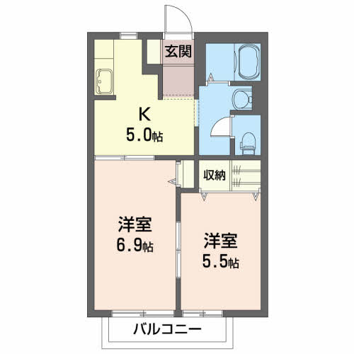 グリーンハイツ浜尾Ｂ 101号-14