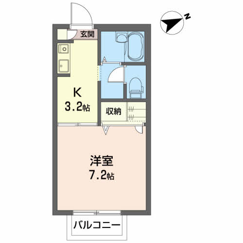 バリュージュ上町203-2