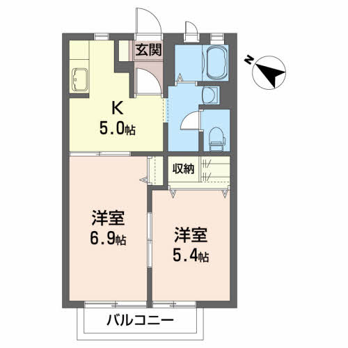 ベルハイム参番館Ｄ102-2