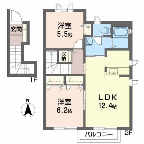 マリブインドルチェ五番館202-2