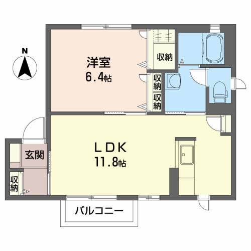 ディアス咲田 202号-16