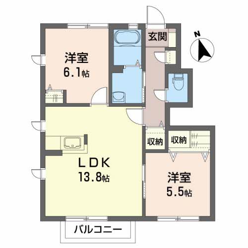 ガーデンヒルズC 102号-2
