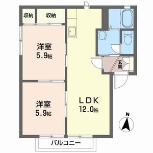 アーク・ヴィラ　Ｂ 101号室
