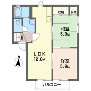 アーク・ヴィラ　Ｃ 202号-15