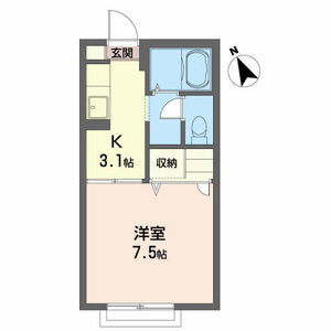 鈴美ハイツⅡ 101号-14