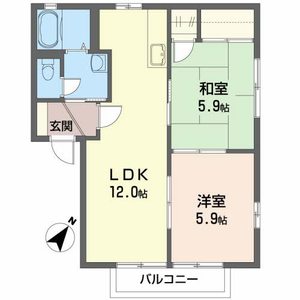 メゾン．ド．エム　Ｃ 202号-13