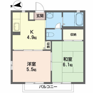 コーポ大黒屋Ｗ 203号室