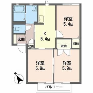 エクセルハイム 201号室