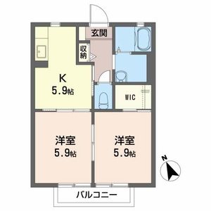 ディアパレスＡ 101号室