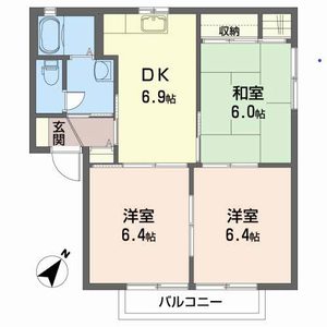 サンハイム　あおい 202号-16