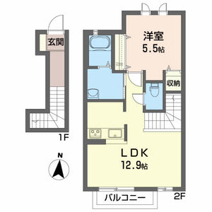 メゾンドブランシェ 202号-2