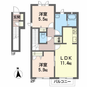 ミルゲートハウス 203号-16