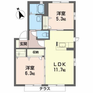 ＴＨパーク　Ｂ 101号-2