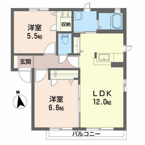 エコ・プリーマＤ 202号室