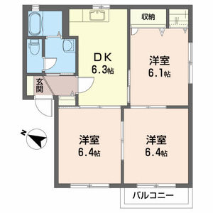 ハーモニーⅡＡ 102号-16