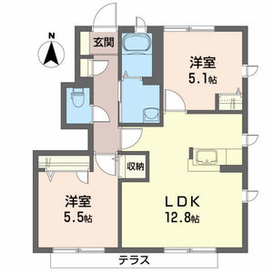 アンアローズ 101号室