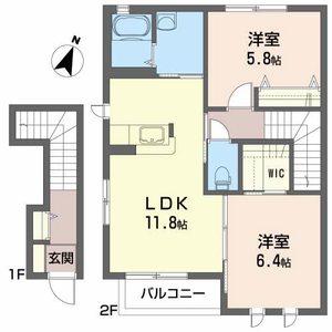 コーポヤナイＨ 201号室