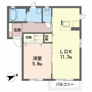 ＥＫハイツ 202号室