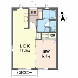 ＥＫハイツＢ 102号室