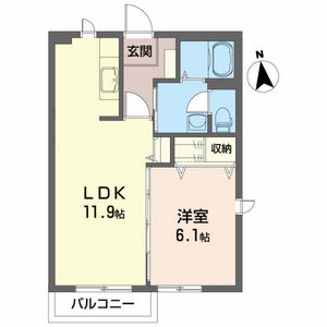 ＥＫハイツＢ 201号室
