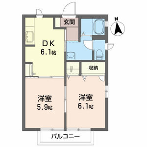 シャーメゾン　エスペランサ 201号-16