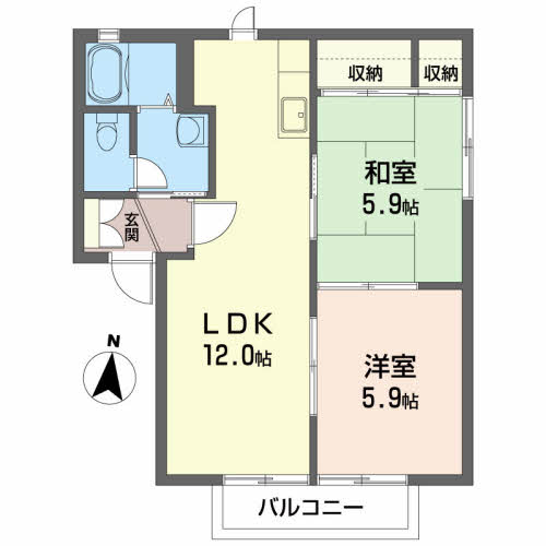 アーク・ヴィラ　Ｃ202-2