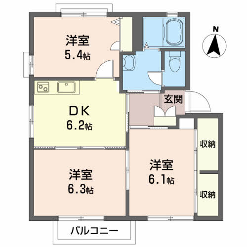アーク・ヴィラ　Ｅ202-2