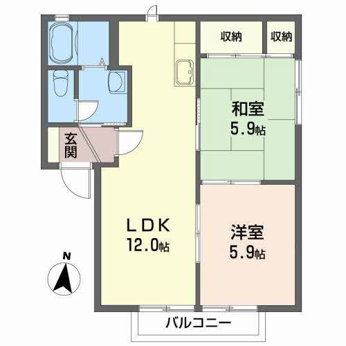 ＡＸＩＳ　ＳＵＮＬＩＧＨＴ　玉川 202号-15