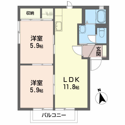 ロイヤルレジデンスＢ 203号-16