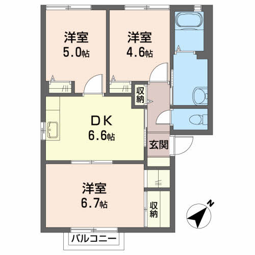 タウンハウスグリーンＢ201-2