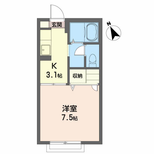 鈴美ハイツⅡ101-2