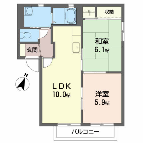 レジデンス２１　Ｃ202-2