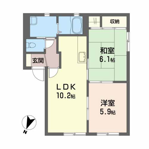 レジデンス２１　Ｄ 102号-15