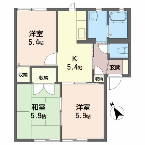 エクセルハイム 102号-16