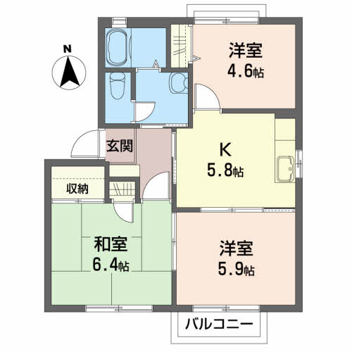 ムーンハウスA 201号-16