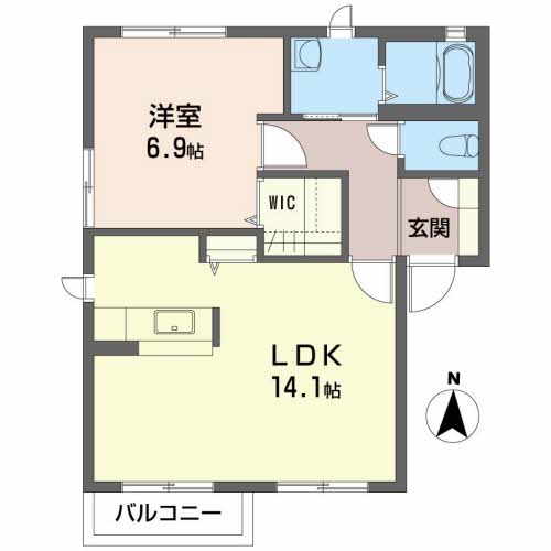 グランドール北町Ｃ201-2
