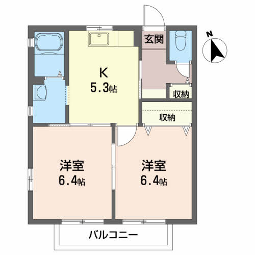 フレア中野Ⅱ 201号-2